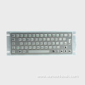 Braille Metal Keyboard with Touch Pad